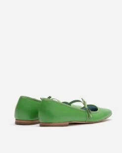 Jude Mary Jane Leather Flat Green -Clothing Store FV SS18 JUDE GRASS 03 b9f94ccd 2303 41fd a6b3 17bf9f98833e