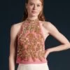 Goddess Top Pink Gold -Clothing Store GODDESS TOP PINK 04