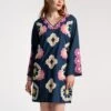 Goldie Tunic Sunrise Navy Multi 1 Goldie Tunic Sunrise Navy Multi -Clothing Store GOLDIE NAVY 01