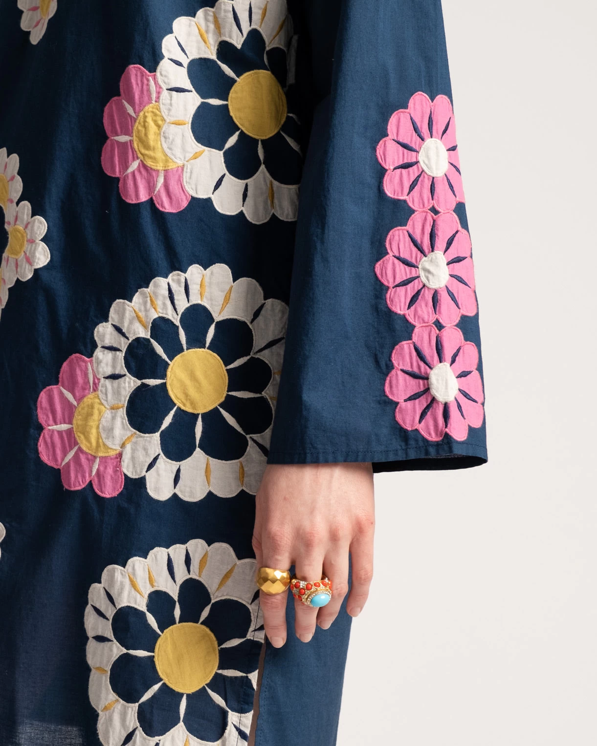 Goldie Tunic Sunrise Navy Multi 4 Goldie Tunic Sunrise Navy Multi - Image 2