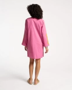 Goldie Tunic Sunrise Pink Multi 9 Goldie Tunic Sunrise Pink Multi -Clothing Store GOLDIE PINK 03