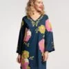 Goldie Tunic African Daisy Navy Multi