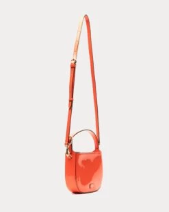 Grace Crossbody Soft Patent Orange -Clothing Store GRACE PATENT ORANGE 02