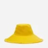 Canvas Fringe Hat Yellow