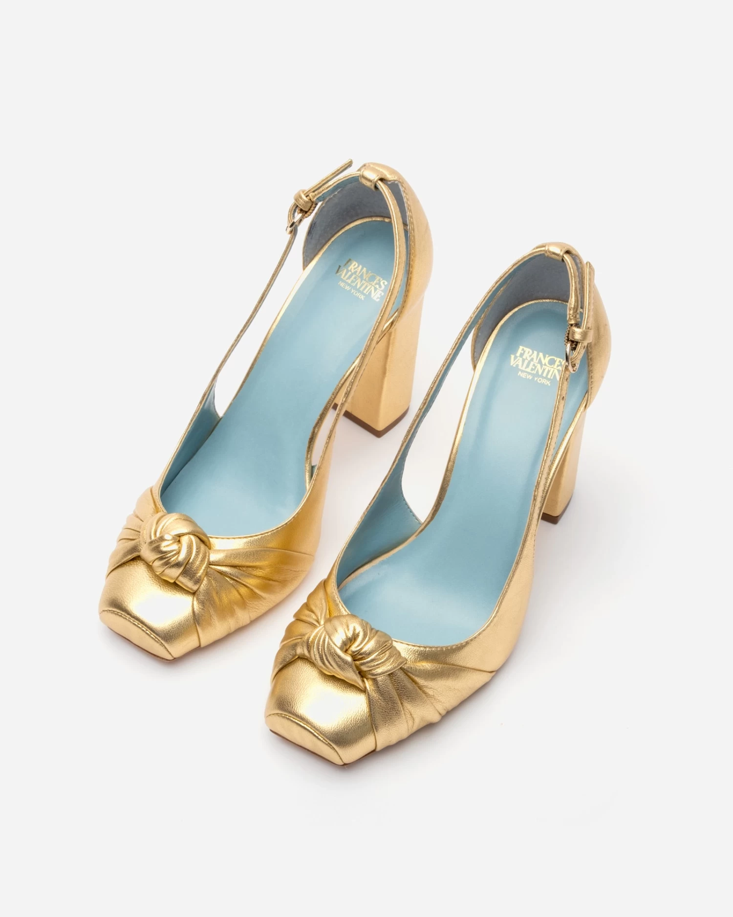 Retro Pump Metallic Leather Platino 7 Retro Pump Metallic Leather Platino - Image 5