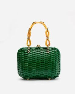 Hen Peony Wicker Basket Green 9 Hen Peony Wicker Basket Green -Clothing Store HEN GREEN 04 0498689a c5b0 489c 9862 2fc53b9ac63d
