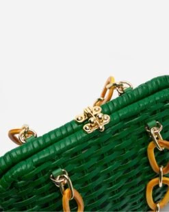 Hen Peony Wicker Basket Green 10 Hen Peony Wicker Basket Green -Clothing Store HEN GREEN 05 11c6763c e419 4ad9 a944 64f7a4fd9355