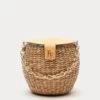 Honeypot Basket Vachetta Natural
