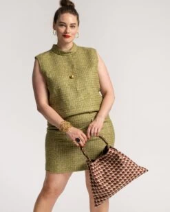 Colette Top Cedar Boucle Wool Green -Clothing Store JADE GREENWOOL PLUS 5f3c531d 1830 4a2c aafb 59541fcbbf01