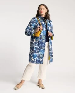 Balmacaan Jacket Thistle Navy Oyster