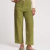 Jane Mini Wale Corduroy Pant Moss -Clothing Store JANE CORD GREEN 01