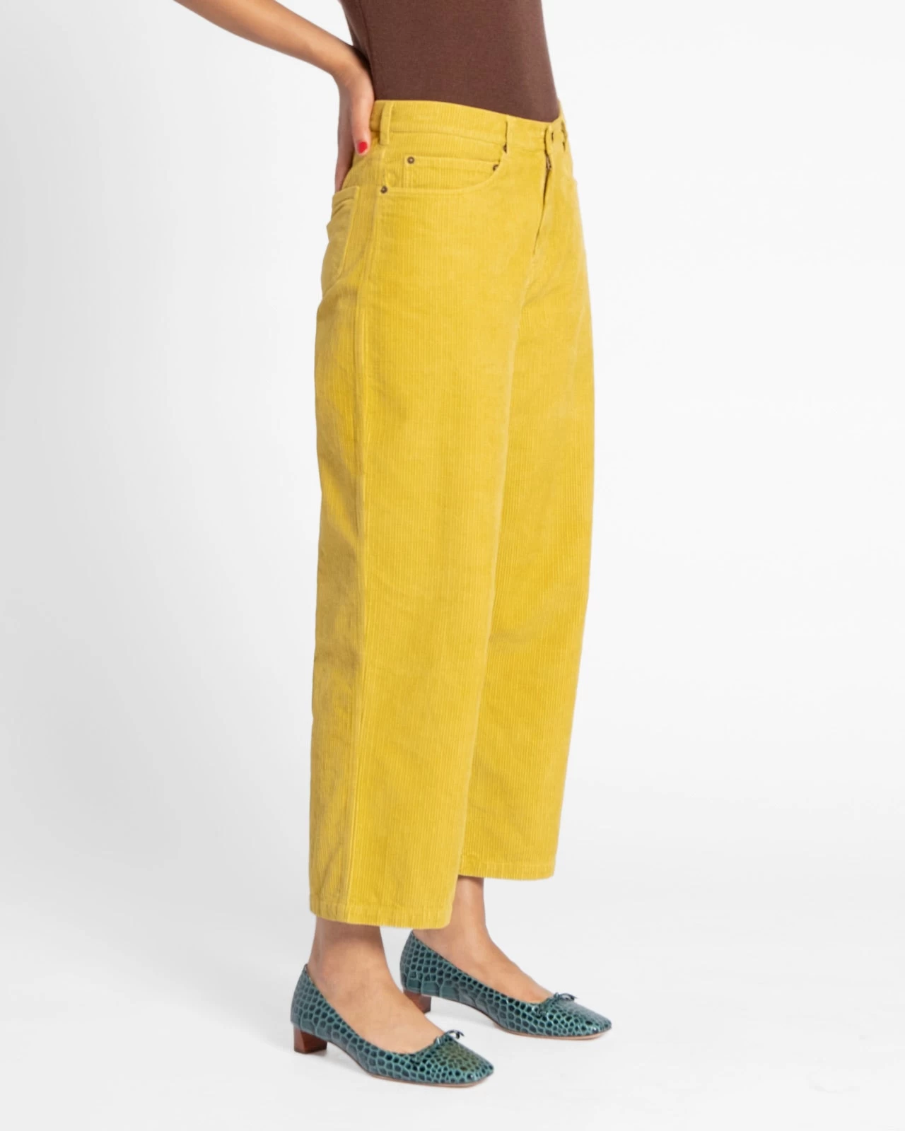Jane Corduroy Pant Mustard 5 Jane Corduroy Pant Mustard - Image 3