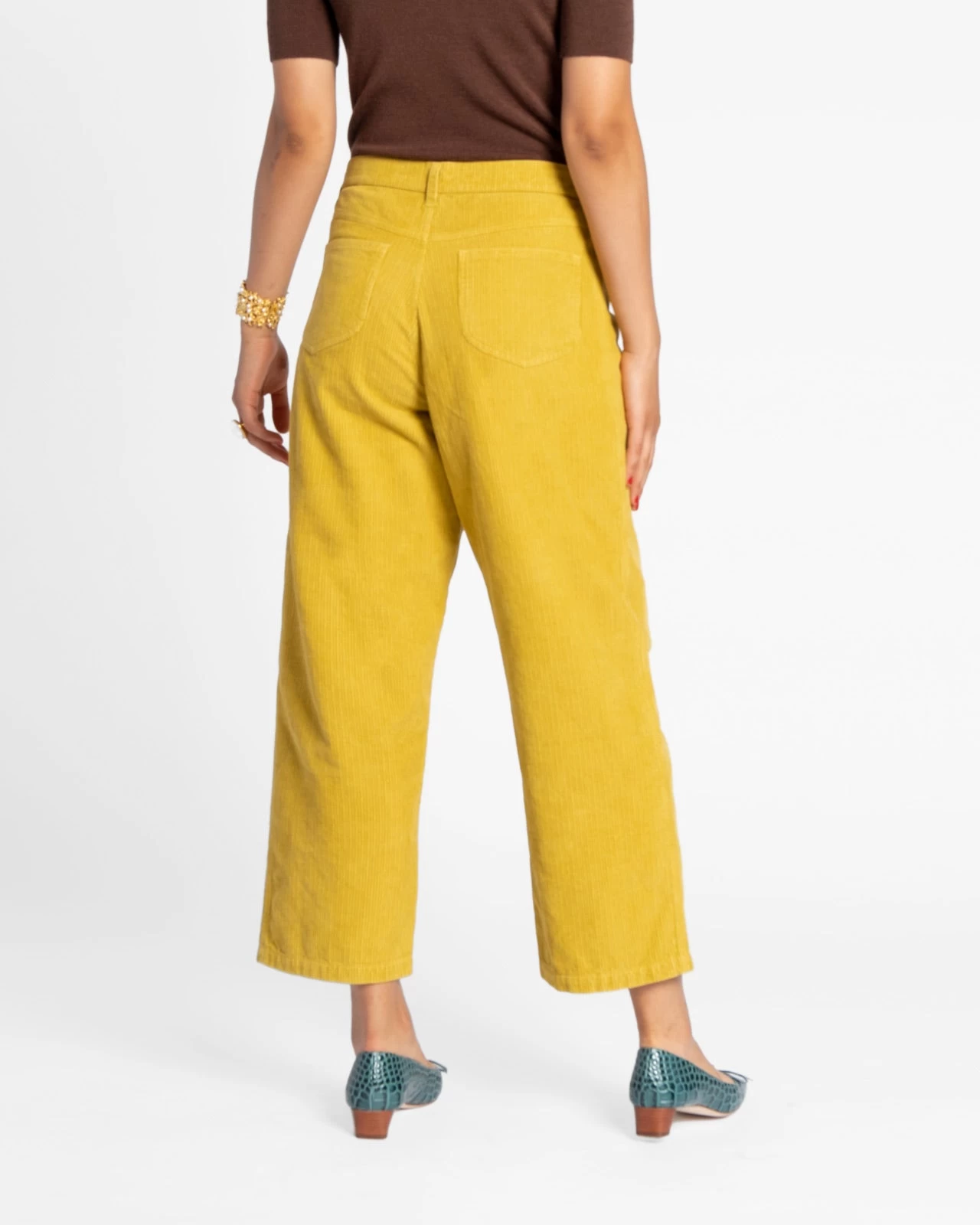 Jane Corduroy Pant Mustard 6 Jane Corduroy Pant Mustard - Image 4
