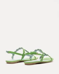 Kiki Mini Dot Flat Green -Clothing Store KIKIFLAT GREEN 03