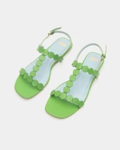 Kiki Mini Dot Flat Green