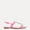 Kiki Mini Dot Flat Pink 1 Kiki Mini Dot Flat Pink -Clothing Store KIKIFLAT PINK 01