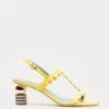 Kiki Mini Dot Heel Yellow -Clothing Store KIKIHEEL YELLOW 00