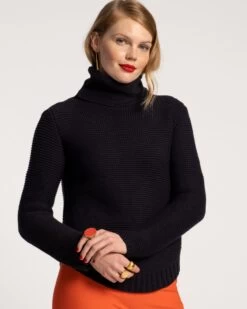 Louis Link Links Sweater Navy -Clothing Store LINKS SWEATER NABY