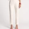 Lucy Pant Japanese Stretch Blend Oyster 2 Lucy Pant Japanese Stretch Blend Oyster -Clothing Store LUCY JAPANESE WHITE 01