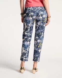 Lucy Pant Thistle Stretch Cotton -Clothing Store LUCY THISTLE 04