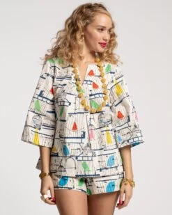 Easy Top La Cage Print -Clothing Store LaCage easytop 01