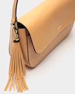 Maddy Crossbody Natural Vachetta Camel -Clothing Store MADDY VACHETTA TAN 03