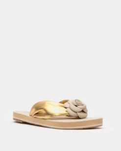 Magnolia Cloud Thong Sandal Platino Oyster -Clothing Store MAGNOLIAN PLATINO 02
