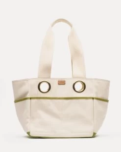 Mr. Green Jeans Tote Natural Green