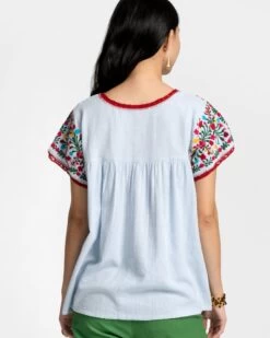Marina Embroidered Top -Clothing Store Maria top 03 89f2c19b 552c 4b3f 96bd 8aeac3770aca