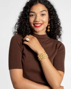 Marie Merino Mock Neck Chocolate -Clothing Store Marie brown 04 b1e79a7b 5942 445a 87ba 12b0770237f0