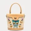 Agatha Embroidered Basket -Clothing Store OWL TOTE 04