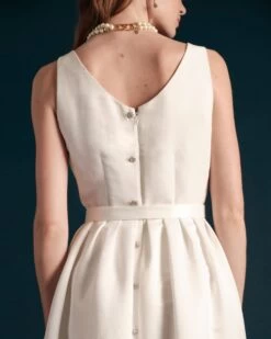 Chrysanthemum Maxi Dress Oyster 12 Chrysanthemum Maxi Dress Oyster -Clothing Store Occasions 230140 5