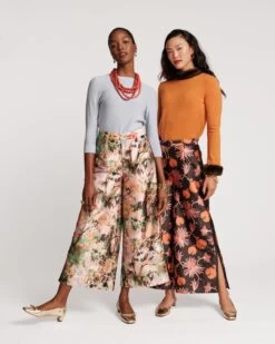 Palazzo Pant Fantasia Print -Clothing Store PALAZZO DUO