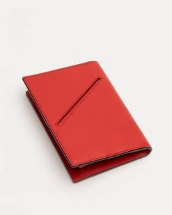Passport Holder Red -Clothing Store PASSPORT HOLDER RED 02