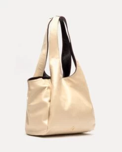 Portia Satchel Naplak Oyster Chocolate -Clothing Store PORTIANP OYSTER 02