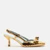 Raquel Pump Disco Leather Gold -Clothing Store RAQUELDL PLATINO 01