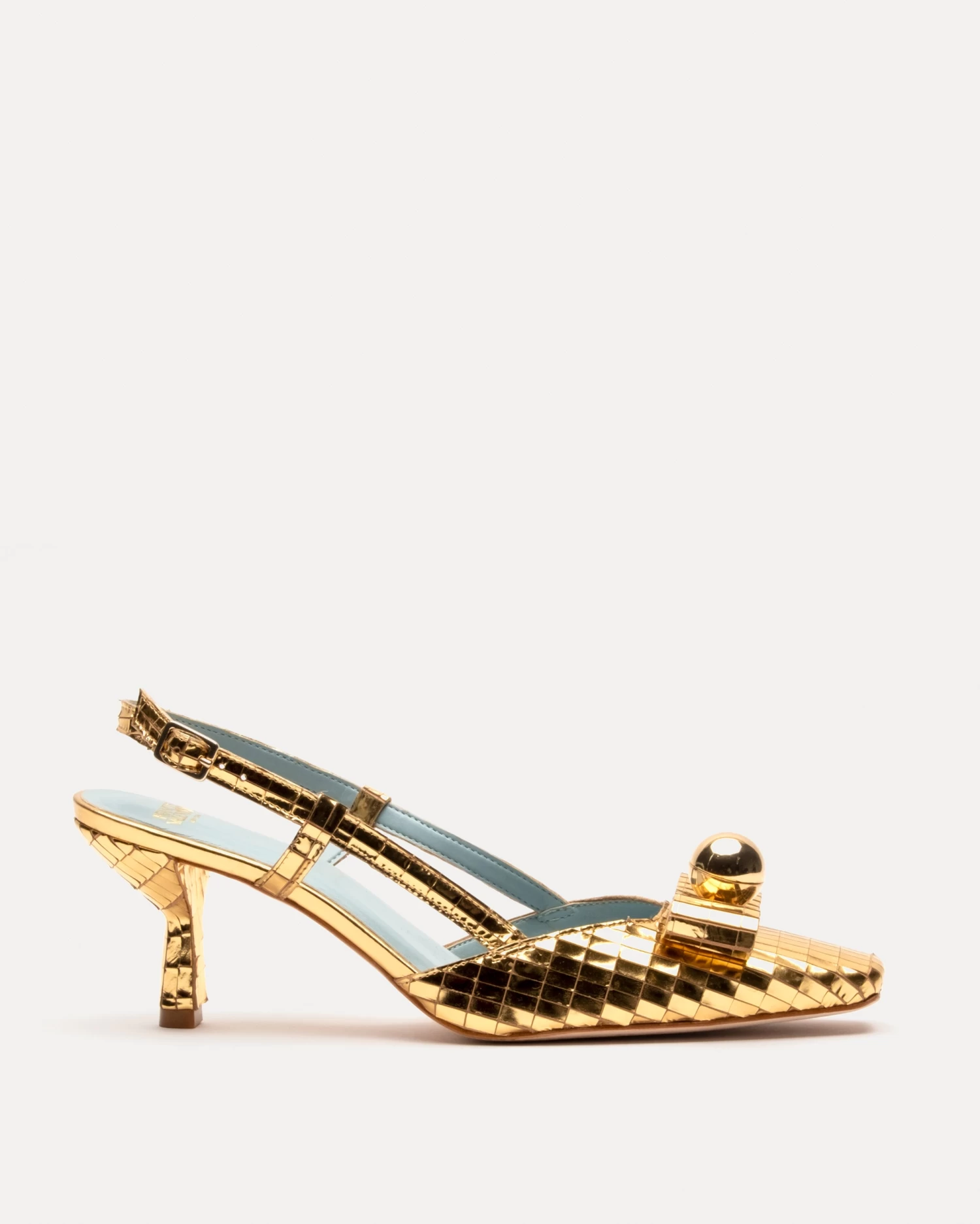 Raquel Pump Disco Leather Gold 3 Raquel Pump Disco Leather Gold