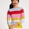 Saylor Stripe Top Knit Multi -Clothing Store REBEKAH TOP 01