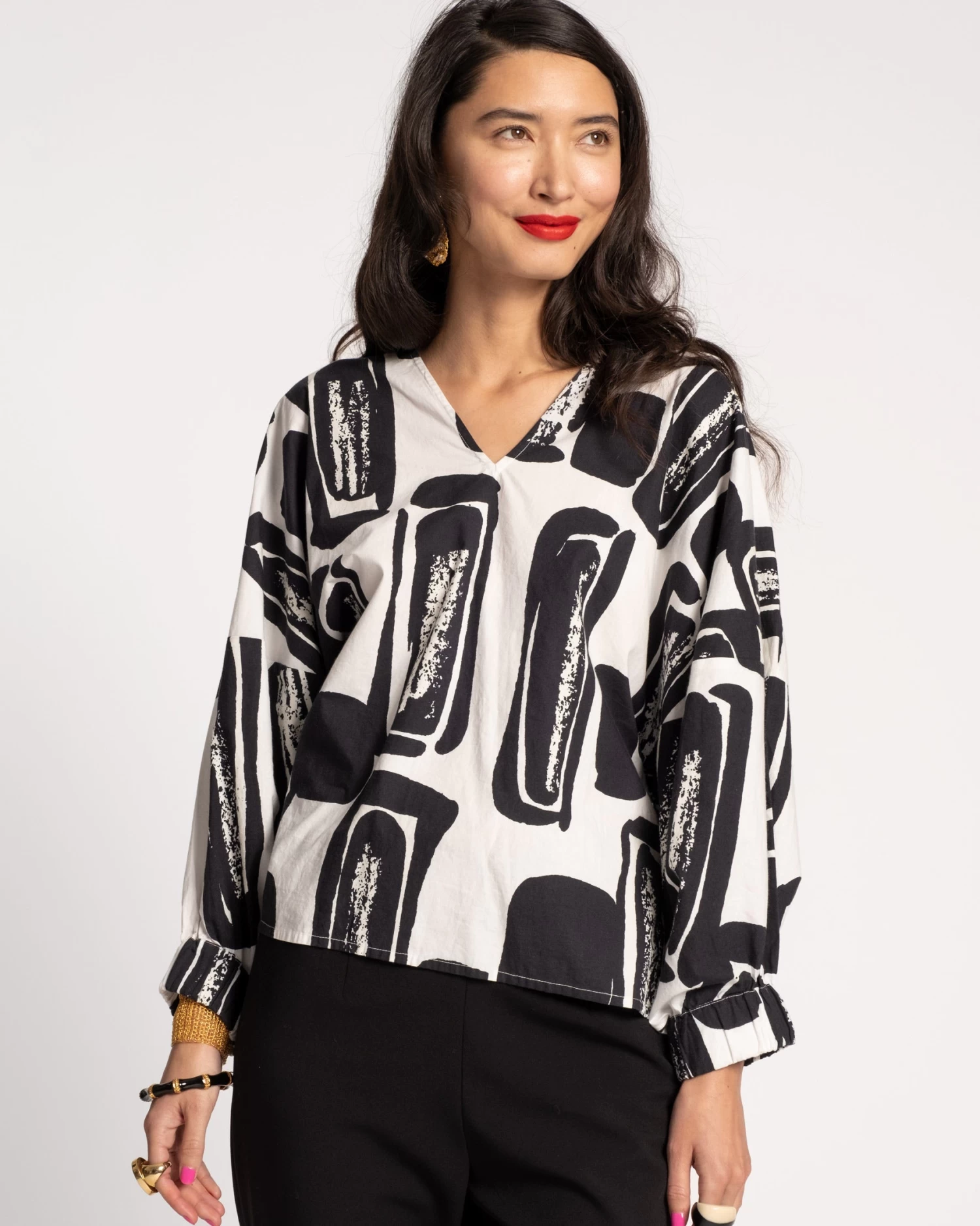 Rosa Top Flintstone Oyster Black 4 Rosa Top Flintstone Oyster Black - Image 2