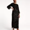 Regina Sequin Dress Black -Clothing Store Regina Dress 06