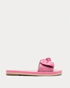 Sandy Cloud Slide Soft Nappa Pink Oyster -Clothing Store SANDYSLGN PINK 01