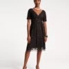 Valentina Sequin Dress Black 2 Valentina Sequin Dress Black -Clothing Store SEQUIN DRESS BLACK 01