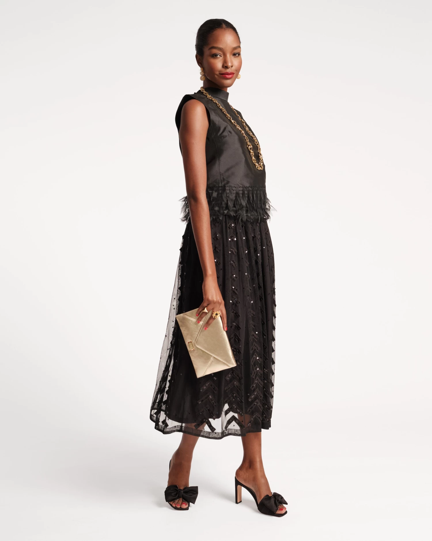 Valentina Sequin Ball Skirt Black 9 Valentina Sequin Ball Skirt Black - Image 7