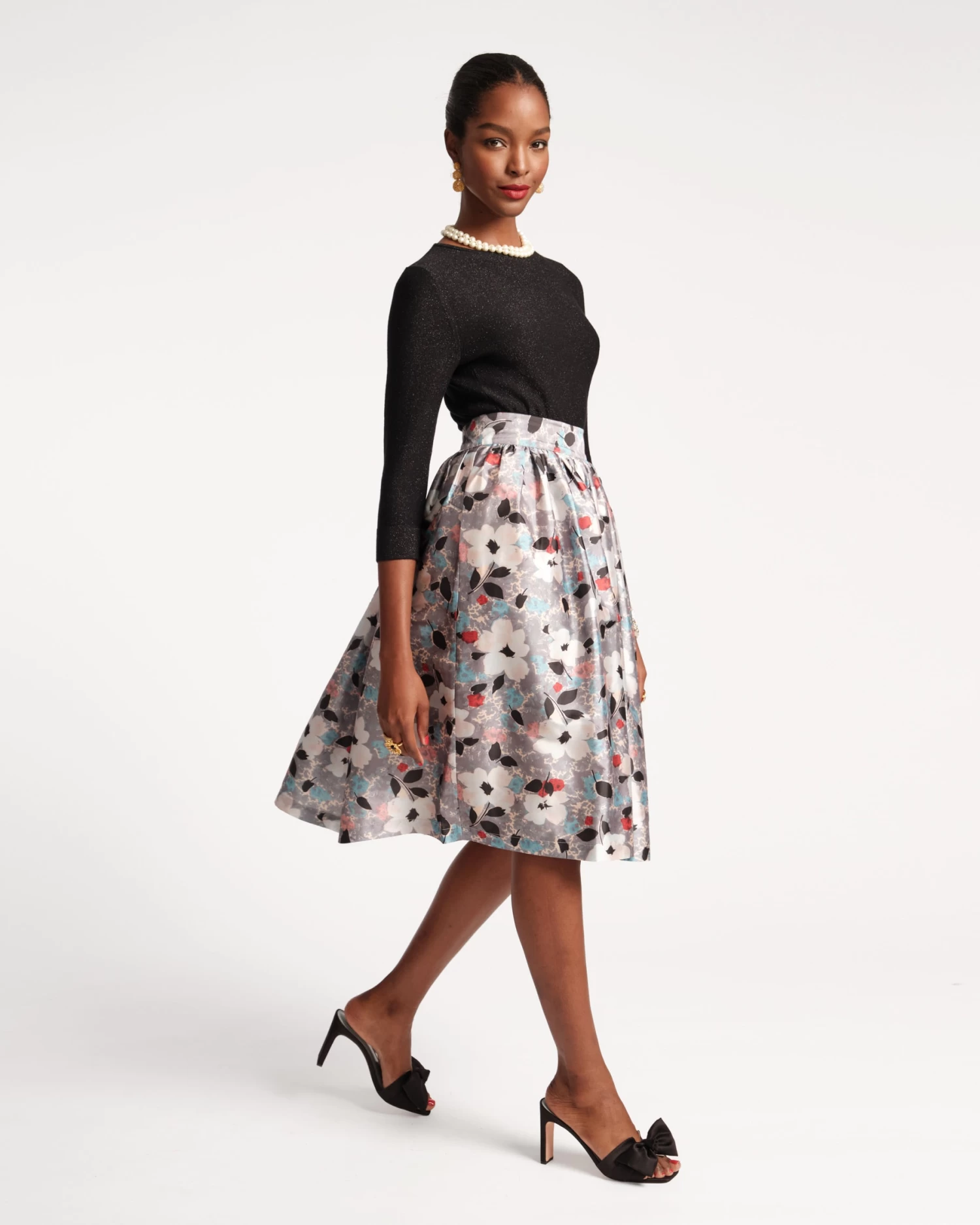 Barbara Midi Skirt Poppy Party 4 Barbara Midi Skirt Poppy Party - Image 2