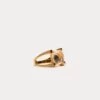 Mini Plaza Ring Morganite Gold 2 Mini Plaza Ring Morganite Gold -Clothing Store SMALLRING PINK 02