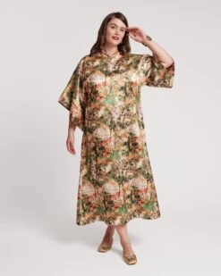 Spinnaker Satin Maxi Dress Monet Print 9 Spinnaker Satin Maxi Dress Monet Print -Clothing Store SPINNAKER MONET plus fdaf962d 9dbd 4312 af79 8a59a0a06e67