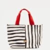 Small Tote Canvas Painterly Stripe -Clothing Store STRIPE TOTE SMALL 5b282b65 9235 4653 b04d 51e1ce4a5005