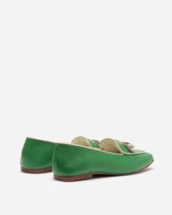 Suzanne Cozy Loafer Nappa Faux Shearling Green 9 Suzanne Cozy Loafer Nappa Faux Shearling Green -Clothing Store SUZANNE GREEN 04 4dd3f04a a13e 4565 abca cb486334b794