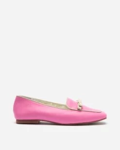 Suzanne Cozy Loafer Nappa Faux Shearling Pink