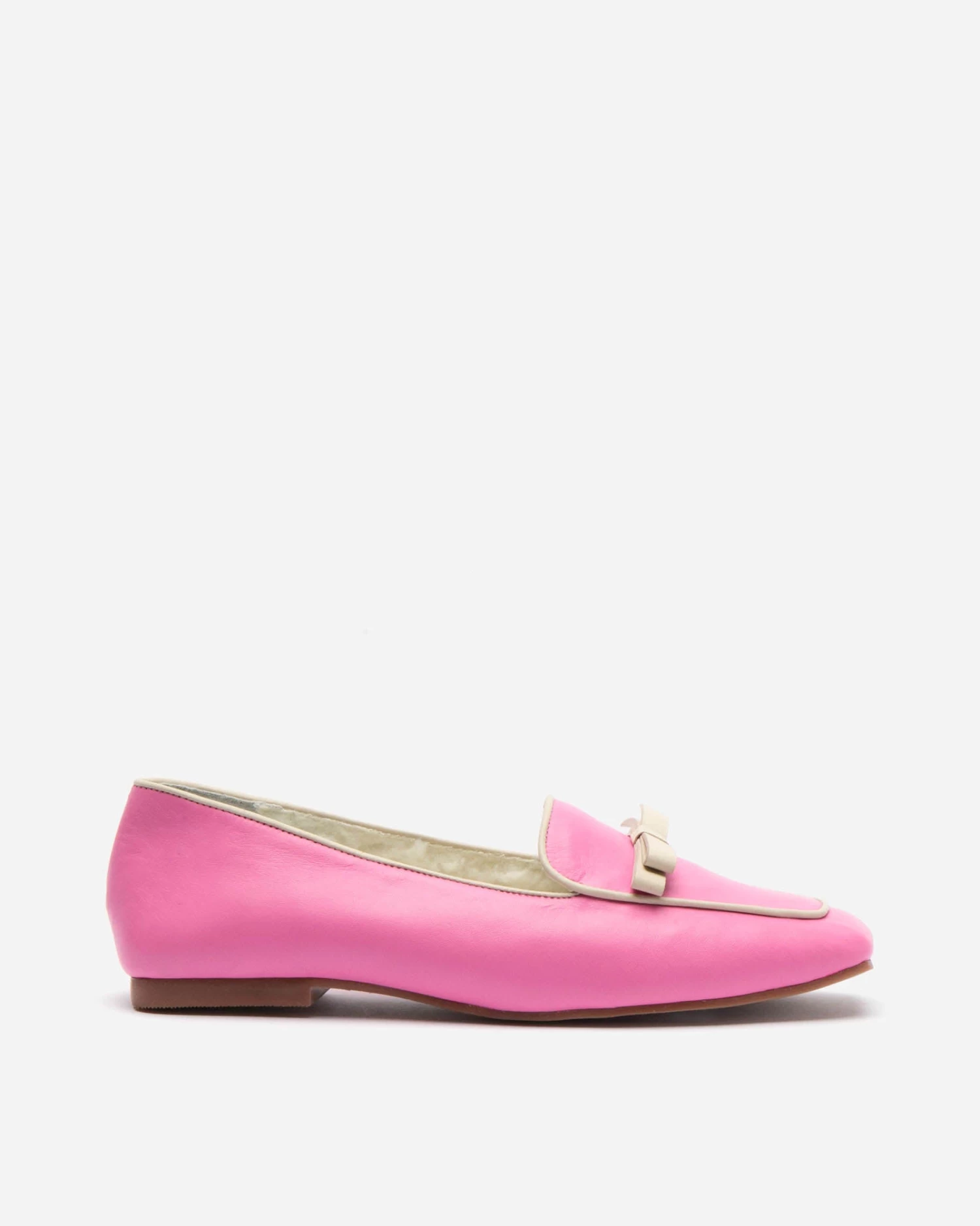 Suzanne Cozy Loafer Nappa Faux Shearling Pink 3 Suzanne Cozy Loafer Nappa Faux Shearling Pink